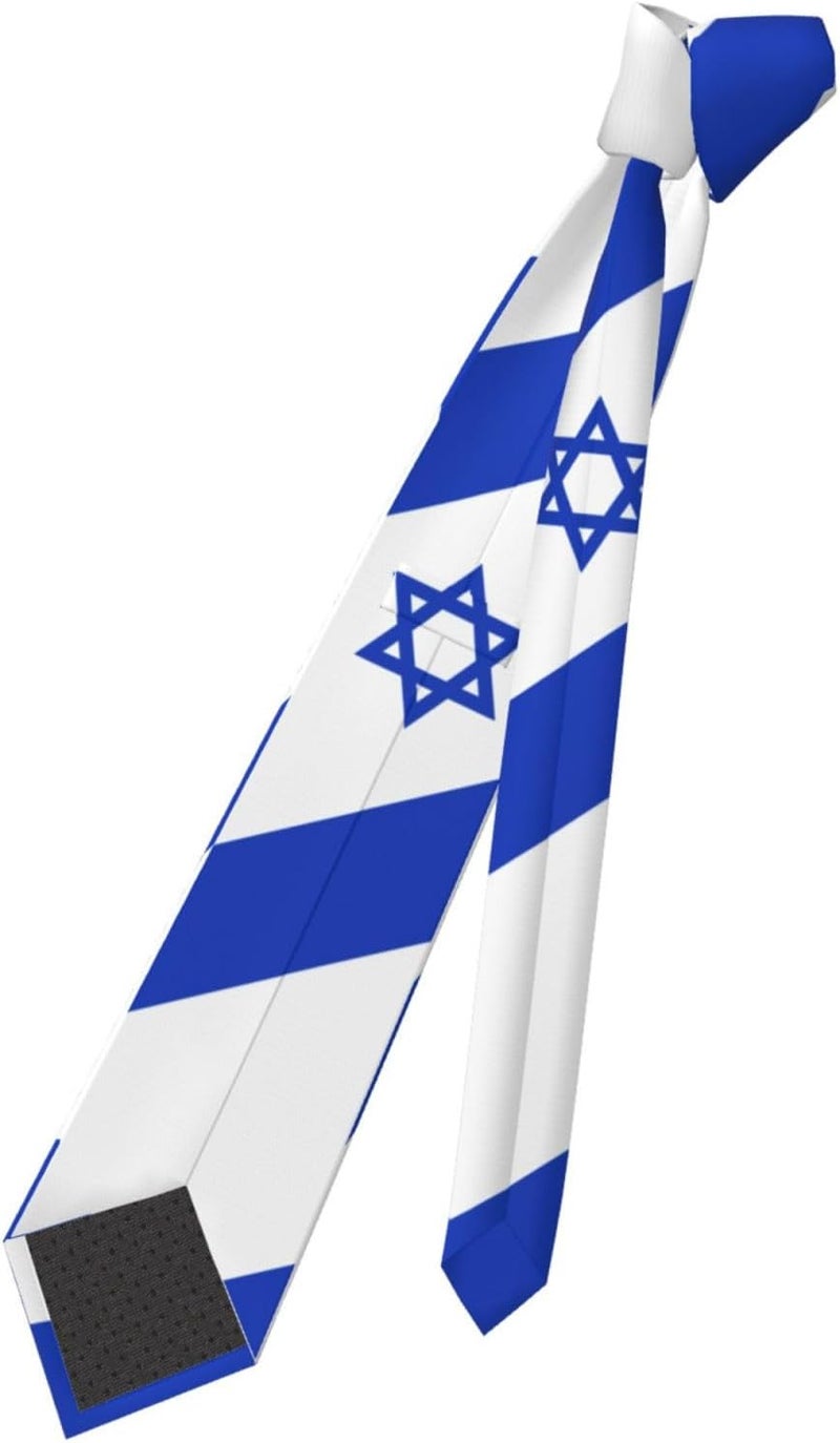 AKMCBSH National Flags Tie Comfortable Soft Novelty Necktie Unisex for Weddings Party Birthday Gift - Image 4